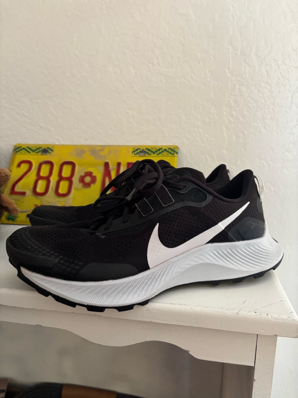 Nike Pegasus Women’s Black and White Running Trainers - Breathable Mesh